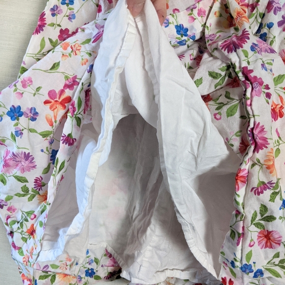 Lands' End Girls Floral Dress Size 10 - Picture 8 of 9